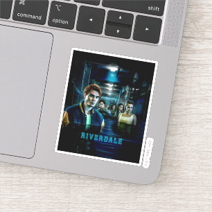 Sticker Poster de l'allée inondable de Riverdale