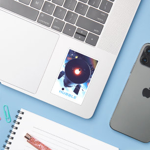 Sticker Poster du télescope spatial Hubble.