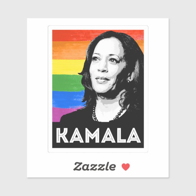 STICKER POSTER FIDE 2020 DE KAMALA HARRIS (Feuille)