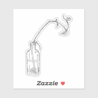 Sticker Pothotel Linseed Bottle