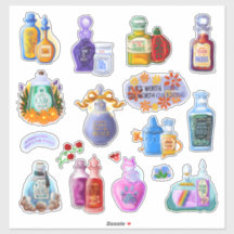 Potions Magiques | Planche d'autocollants