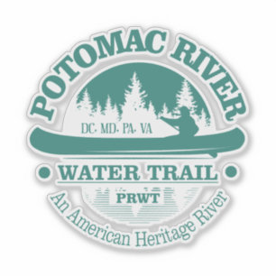 Sticker Potomac River WT (canot)