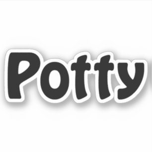 Sticker Potty