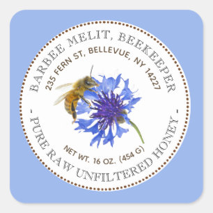 Sticker pour apiculture Étiquette de miel