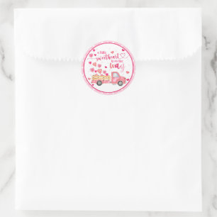 Sticker pour Baby shower un peu amoureux