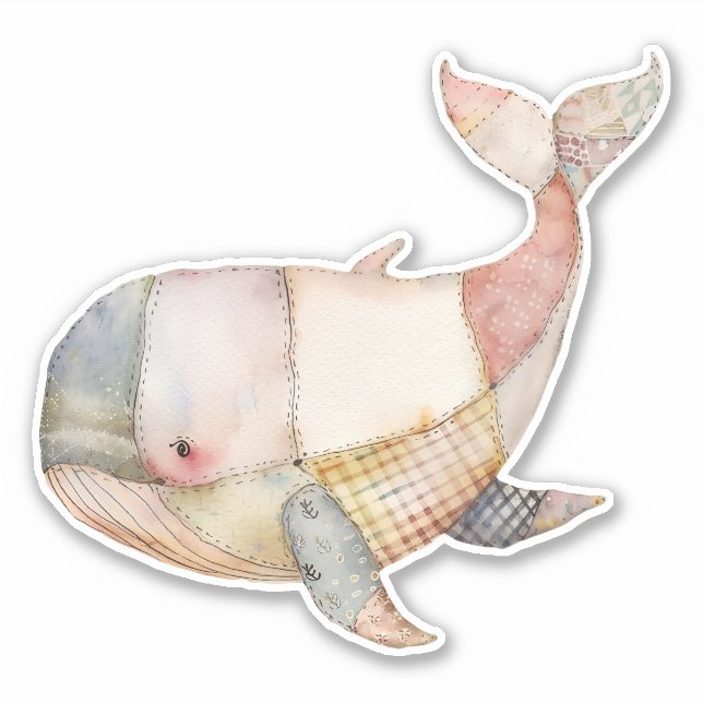 Sticker pour baleines à rapaces (Devant)