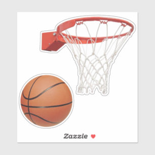 Sticker pour basket et cerceau