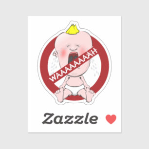 Sticker pour bébé cri