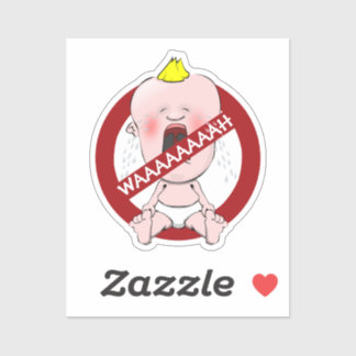 Sticker pour bébé cri