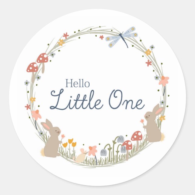 Sticker pour bébé Woodland Étiquettes (Devant)