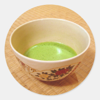Sticker pour bol de thé