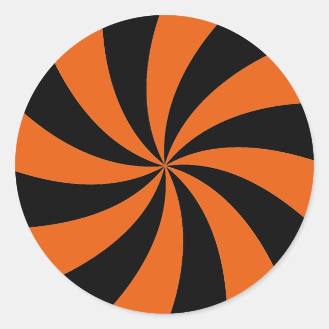 Sticker pour bonbons d'Halloween (Devant)