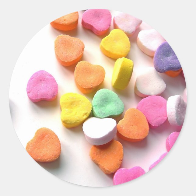 Sticker pour bonbons pour amoureux Valentines (Devant)