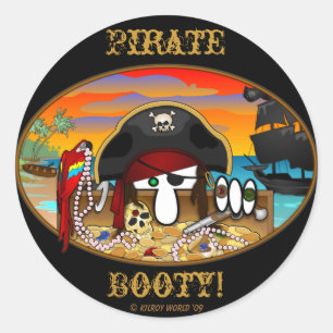 Sticker pour bottes Pirate Kilroy