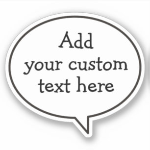 Sticker pour bulle vocale