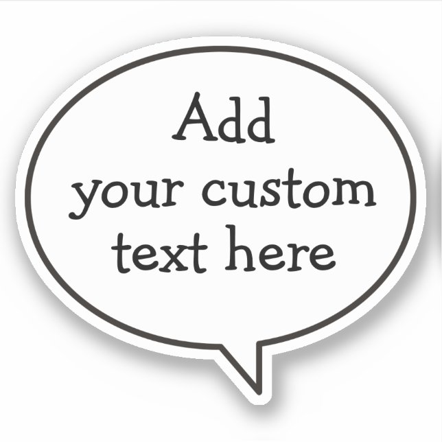 Sticker pour bulle vocale (Devant)