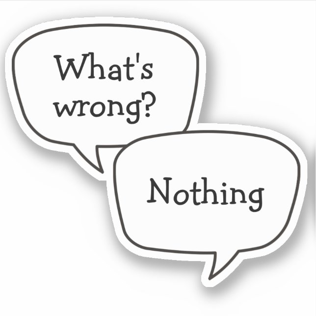 Sticker pour bulle vocale (Devant)