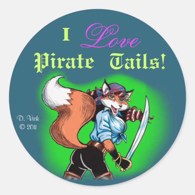 Sticker pour casiers à pirates (Devant)
