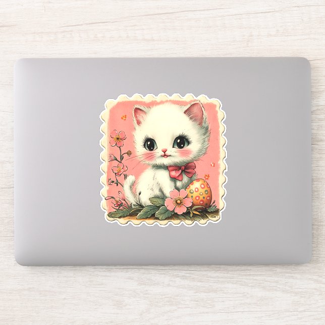 Sticker pour chat de Pâques (Ordinateur)