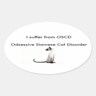 Sticker pour chat de Siamese