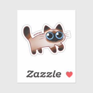 sticker pour chat de Siamese