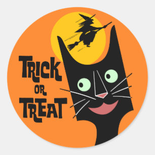 Sticker pour chat Halloween