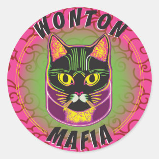 Sticker pour chat mafia Wonton