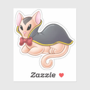 Sticker pour chat Vampire