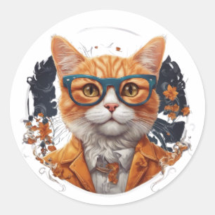 Sticker pour chats cool
