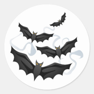 Sticker pour chauve-souris d'Halloween