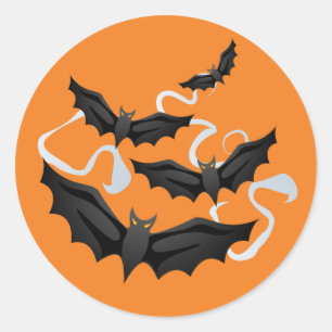 Sticker pour chauve-souris d'Halloween