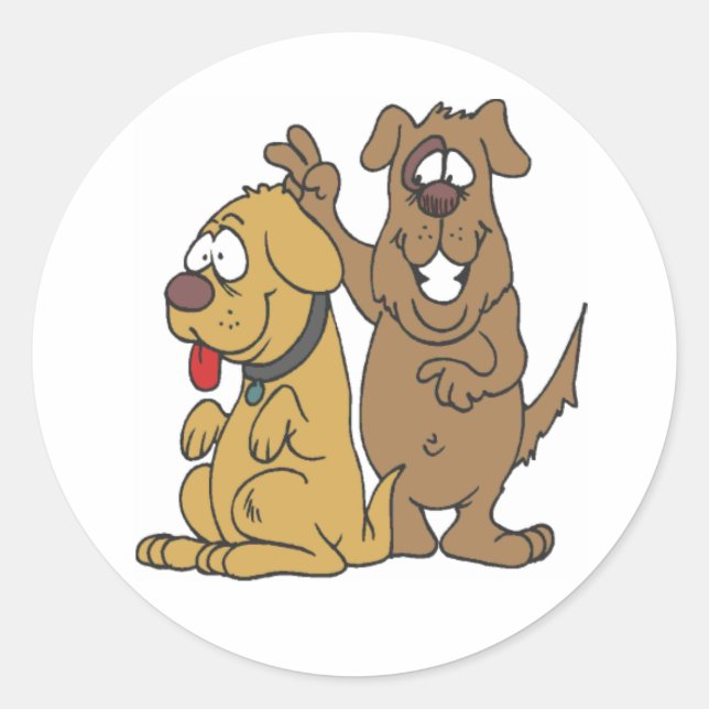 Sticker pour chien coquin (Devant)