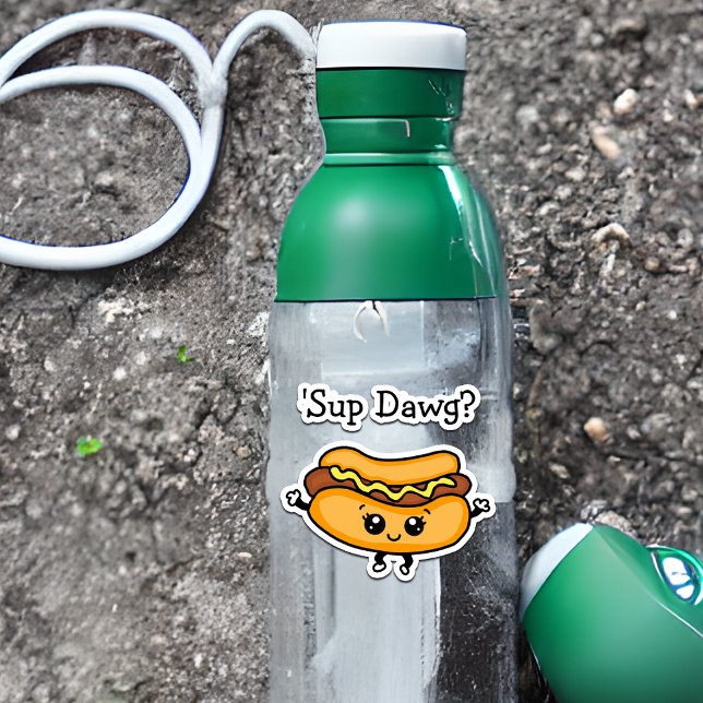 Sticker pour chien de chien de chien de dessin sup (Créateur téléchargé)