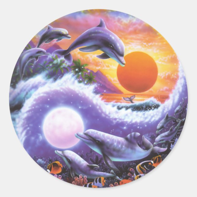 Sticker pour dauphins (Devant)