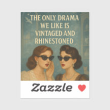 Sticker pour drame en pierre violet