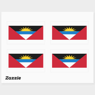Sticker pour Drapeau Antigua-et-Barbuda