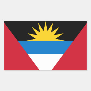 Sticker pour Drapeau Antigua-et-Barbuda