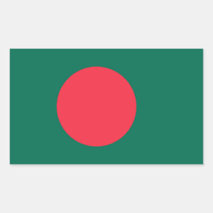 Sticker pour drapeau du Bangladesh