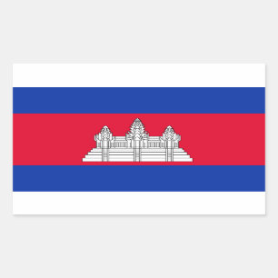 Sticker pour drapeau du Cambodge*