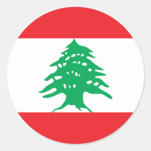 Sticker pour drapeau du Liban