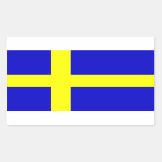 Sticker pour drapeau suédois