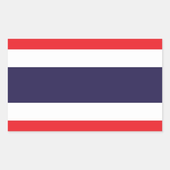 Sticker pour drapeau thaïlandais (Devant)