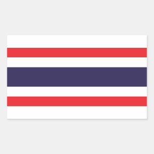 Sticker pour drapeau thaïlandais
