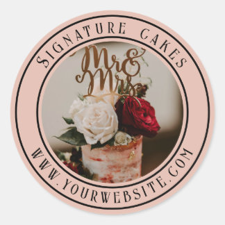 Sticker pour emballage de gâteaux