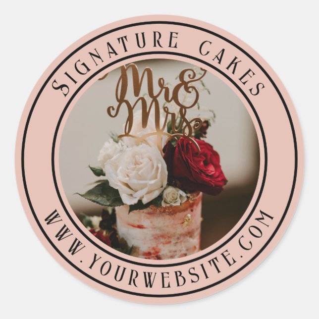 Sticker pour emballage de gâteaux (Devant)