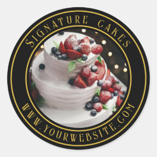 Sticker pour emballage de gâteaux