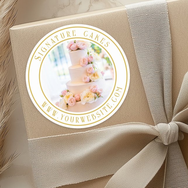 Sticker pour emballage de gâteaux (Créateur téléchargé)