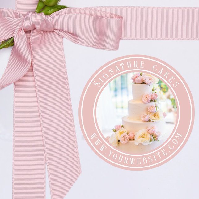 Sticker pour emballage de gâteaux (Créateur téléchargé)