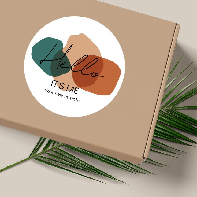 Sticker pour emballage d'entreprise (Créateur téléchargé)