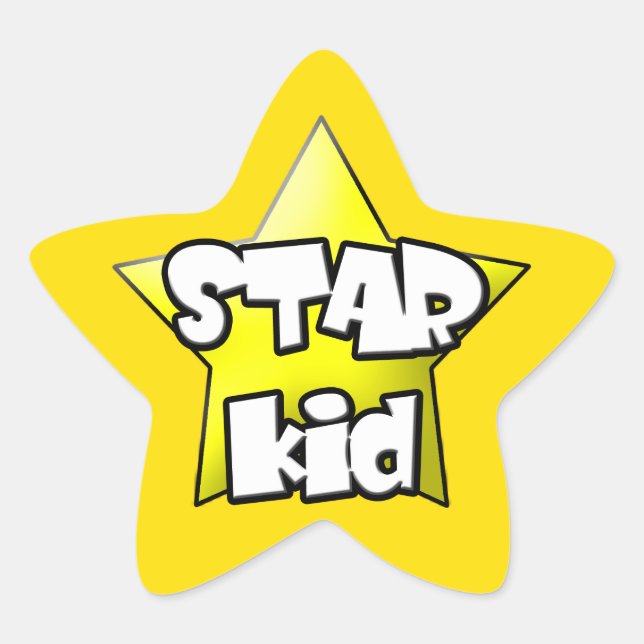 Sticker pour enfant 20 étoiles (Devant)